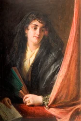In der Oper, 1866